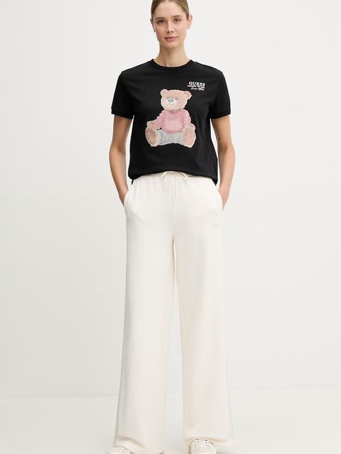 Guess t-shirt bawełniany CARLA - zdjęcie produktu nr 1