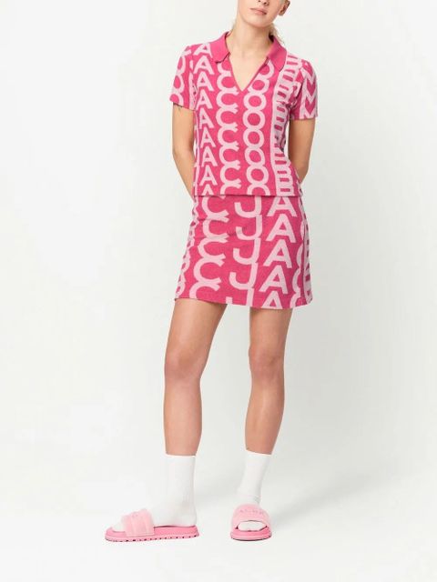 Marc Jacobs The Monogram Terry miniskirt - Pink - zdjęcie produktu nr 2