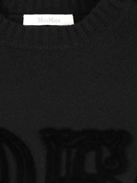 Max Mara 1951 logo sweater - Black