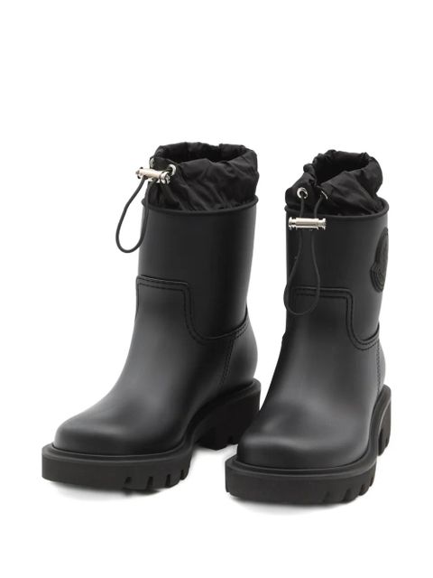 Moncler Kickstream rain boots - Black