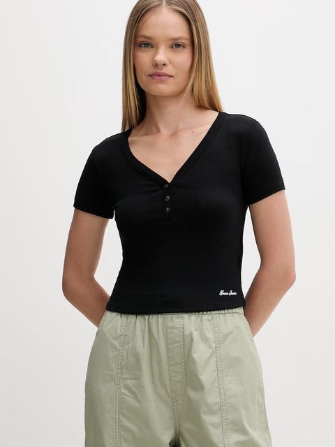 Guess Jeans t-shirt damski - zdjęcie produktu nr 2