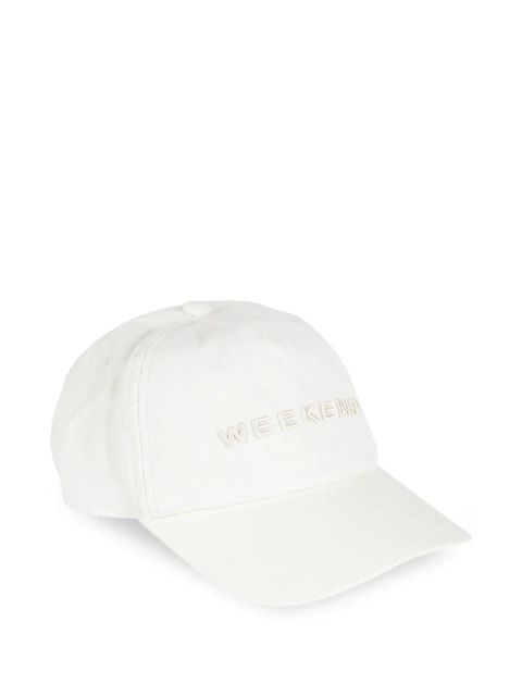 Weekend Max Mara embroidered baseball cap - Neutrals - zdjęcie produktu nr 1