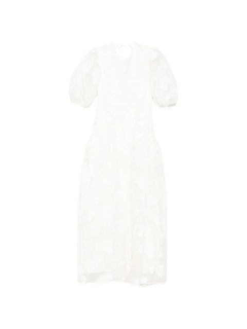 Cecilie Bahnsen Lola organza dress - White - zdjęcie produktu nr 1