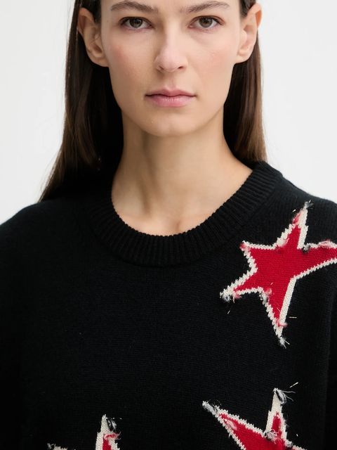 ZADIG&VOLTAIRE sweter kaszmirowy damski kolor czarny KWSW02842