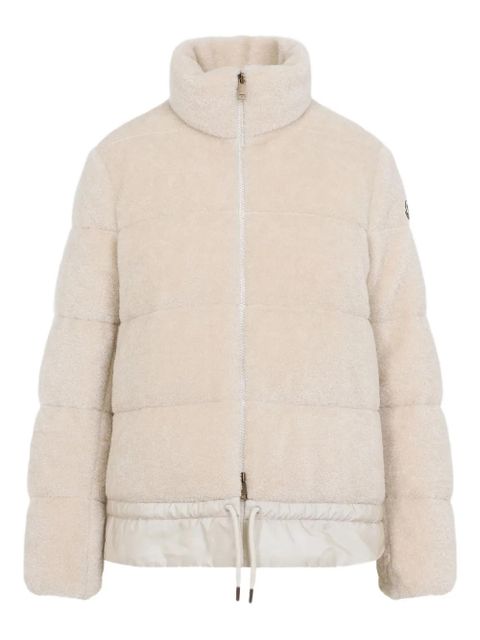 Moncler Cedre teddy down jacket - Neutrals - zdjęcie produktu nr 1
