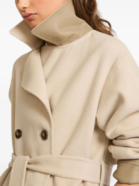 Yves Salomon double-side trench coat - Neutrals