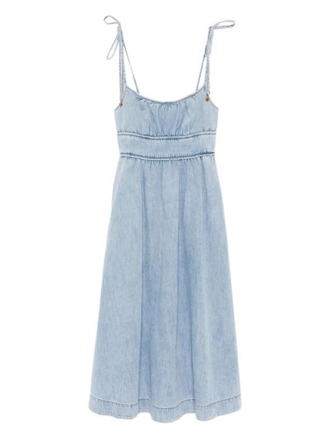 ZIMMERMANN sleeveless midi dress - Blue - zdjęcie produktu nr 1