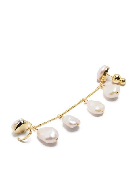 Cult Gaia Shanti pearl earrings - White