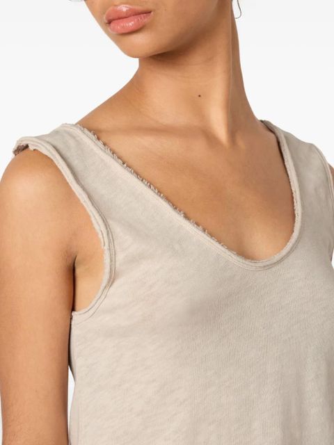 American Vintage u-neck sonoma tank top - Neutrals