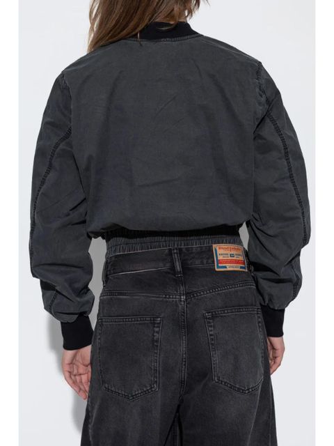 Diesel G-RAIL-P1 bomber jacket - Black