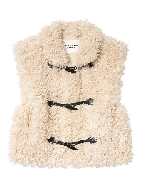 MARANT ÉTOILE Alisa gilet - Neutrals - zdjęcie produktu nr 1
