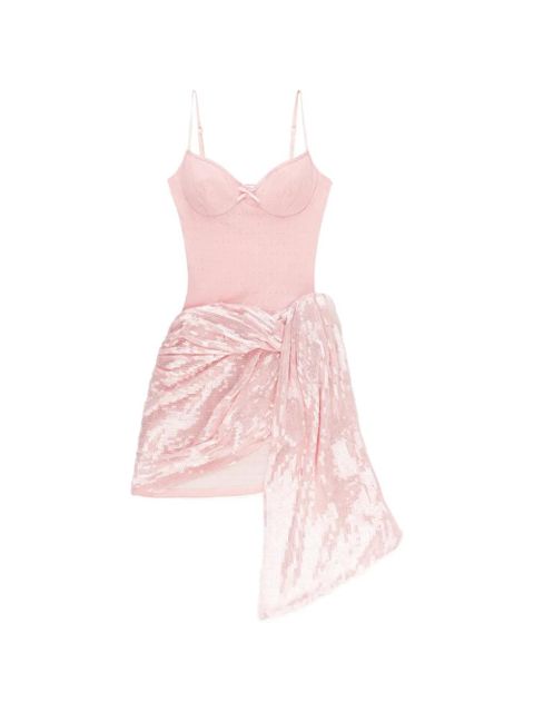 AREA Ballerina sequin-embellished dress - Pink - zdjęcie produktu nr 1