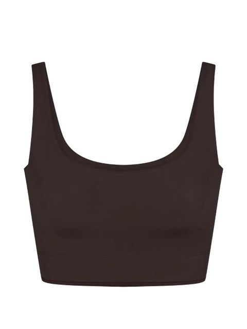 Skims x Nike scoop-neck sports bra - Brown - zdjęcie produktu nr 1