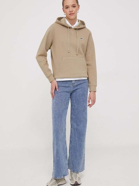 Lacoste polo damskie kolor biały PF5462