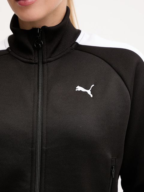 Puma bluza damska kolor czarny wzorzysta 629796