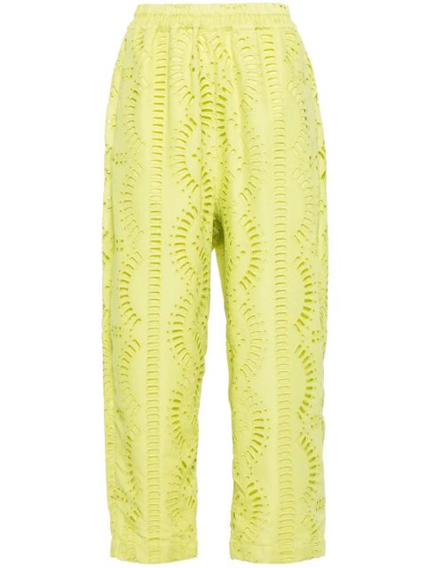 Charo Ruiz Ibiza Lya tapered trousers - Green - zdjęcie produktu nr 1