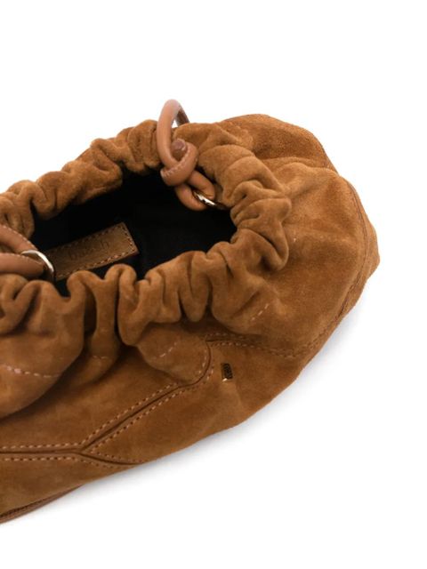 Ba&Sh June suede cross body bag - Brown