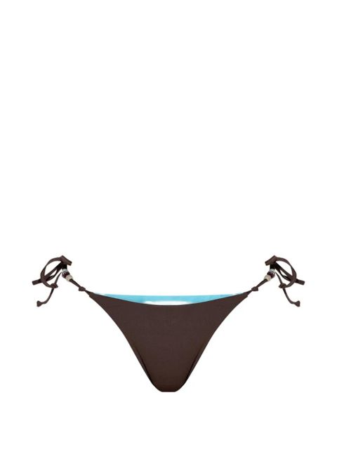 Bond-eye Anali reversible bikini bottoms - Brown - zdjęcie produktu nr 1