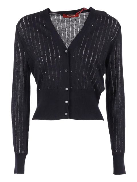 Max Mara Nogara embellished cardigan - Blue - zdjęcie produktu nr 1
