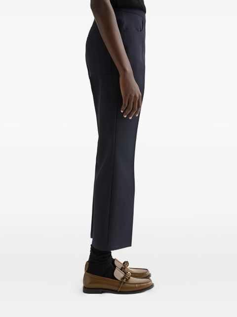 Jil Sander gabardine trousers - Blue