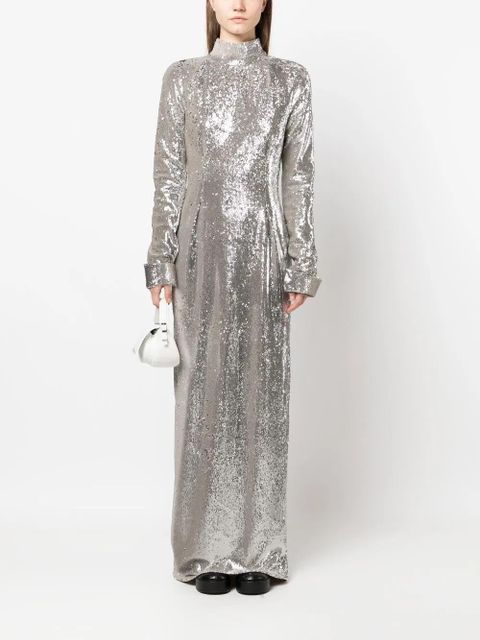 Givenchy open-back sequin gown - Silver - zdjęcie produktu nr 2