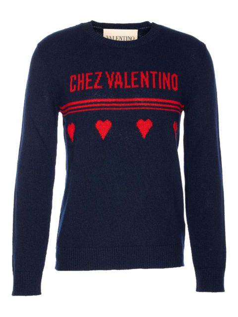 Valentino Garavani wool sweater - Blue - zdjęcie produktu nr 1