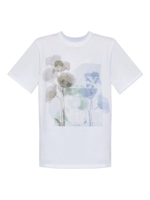 Max Mara floral-print T-shirt - White - zdjęcie produktu nr 1