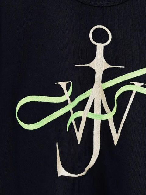 JW Anderson anchor-motif cotton T-shirt - Blue