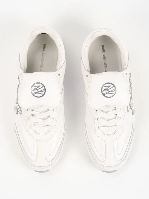 Karl Lagerfeld sneakersy skórzane VENUS kolor biały KL65926