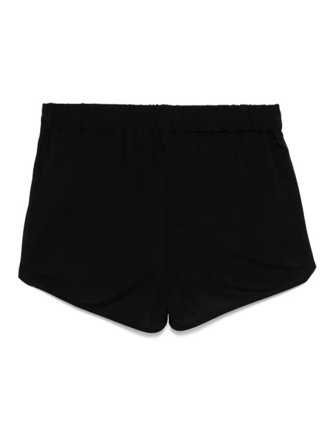 Christopher Esber ruched boxer shorts - Black - zdjęcie produktu nr 2