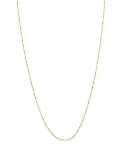 Dolce & Gabbana logo charm chain necklace - Gold