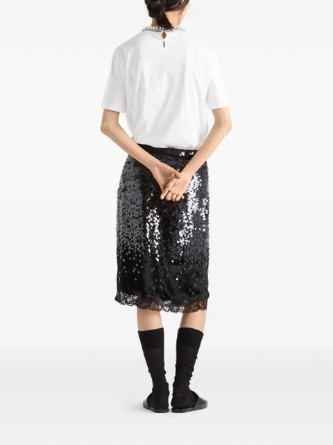 Prada cotton T-shirt - White