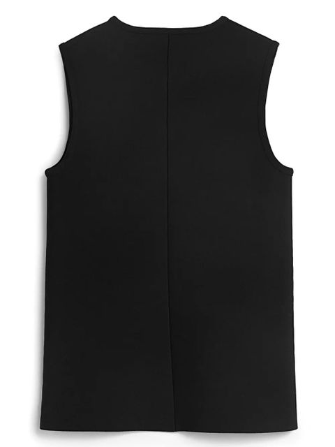 Jil Sander crew neck tank top - Black