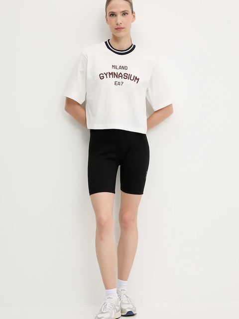 EA7 Emporio Armani t-shirt bawełniany - zdjęcie produktu nr 2