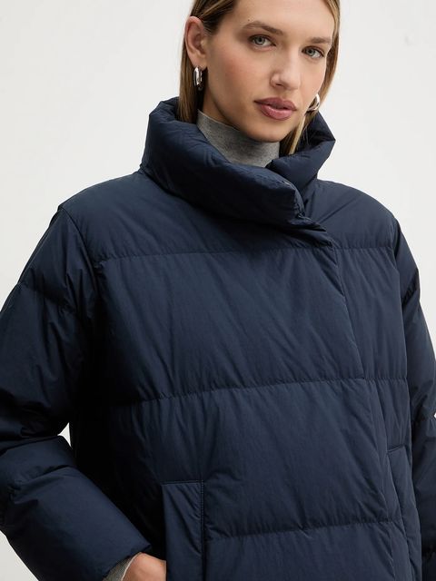 Weekend Max Mara kurtka puchowa TENUTA kolor granatowy przejściowa 2525496032600