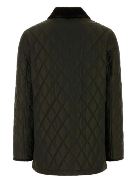 Burberry diamond-quilting jacket - Green - zdjęcie produktu nr 2