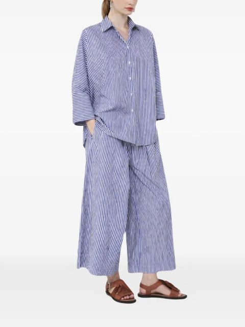 Weekend Max Mara striped collared shirt - Blue - zdjęcie produktu nr 2