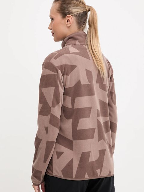 adidas TERREX bluza sportowa Multi damska kolor brązowy wzorzysta JN0997 - zdjęcie produktu nr 2