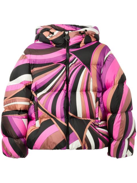 PUCCI Iride-print puffer jacket - Pink - zdjęcie produktu nr 1