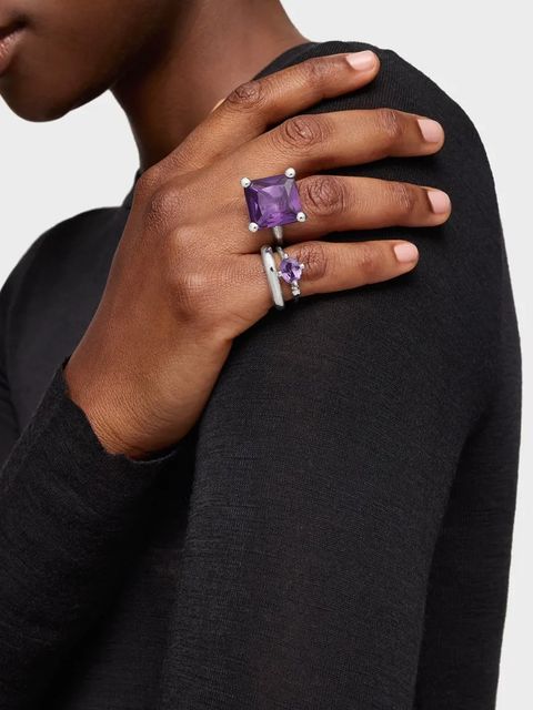 Tous pierścionek srebrny 12 Color Lab