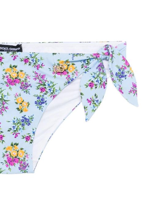 Dolce & Gabbana floral bikini - Blue