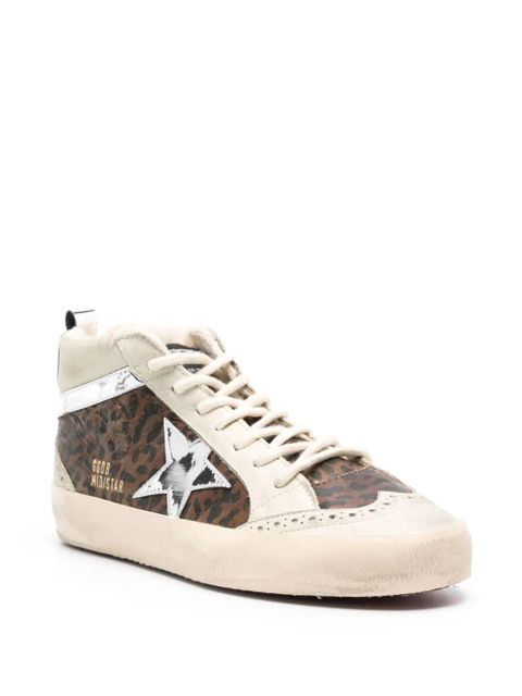 Golden Goose Mid Star high-top sneakers - Brown - zdjęcie produktu nr 2