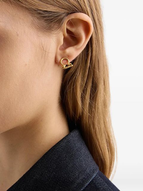 Jil Sander zodiac-sign engraved earring - Gold - zdjęcie produktu nr 2