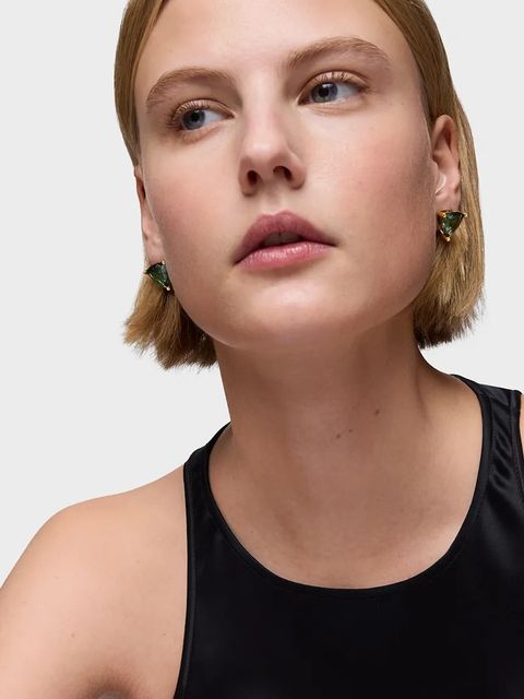 Tous kolczyki ze srebra pokrytego złotem Color Lab