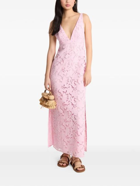 Michael Kors corded-lace maxi dress - Pink - zdjęcie produktu nr 1