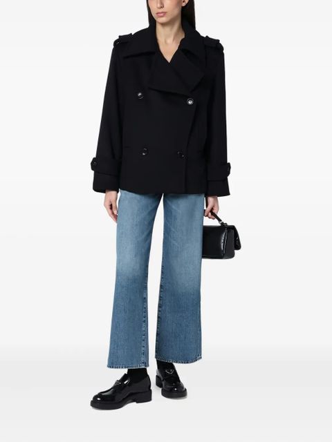 Max Mara double-breasted jacket - Black
