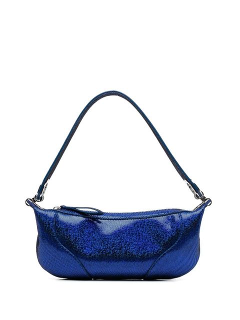 BY FAR mini Amira disco-dot bag - Blue - zdjęcie produktu nr 1