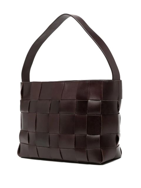 St. Agni woven mini shoulder bag - Brown