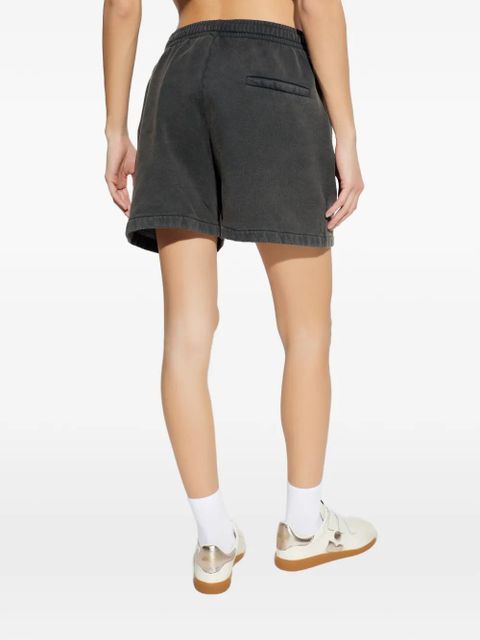MARANT ÉTOILE Miranae drawstring embroidered shorts - Grey