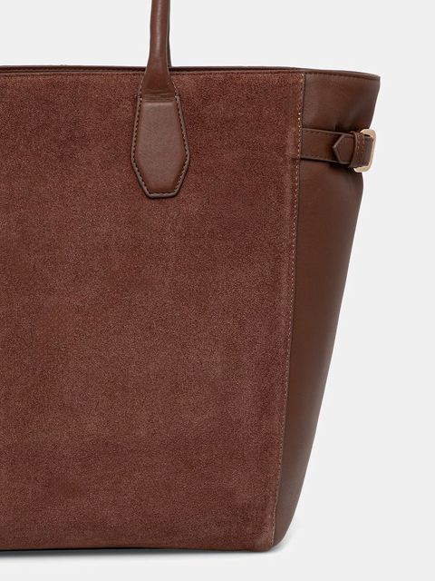 Guess torebka zamszowa ANITHA - zdjęcie produktu nr 2